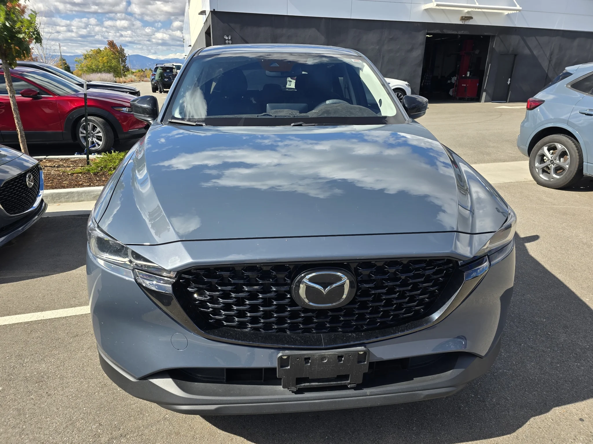 Used 2025 Polymetal Gray Metallic Mazda 2.5 S Carbon Edition image 8