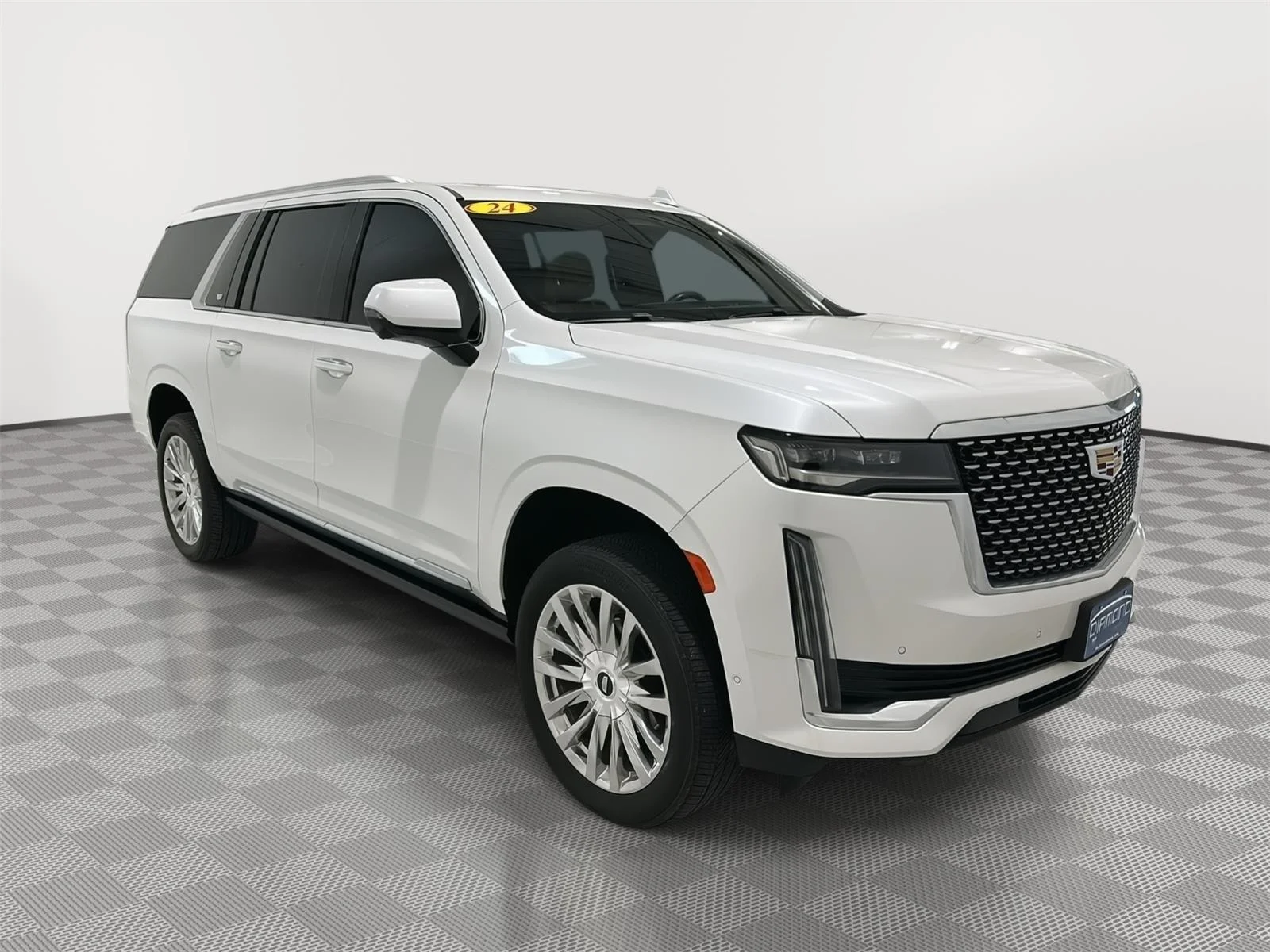 Used 2024 Crystal White Tricoat Cadillac Premium Luxury image 7