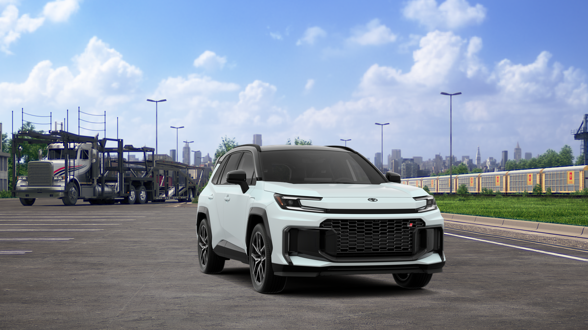 New 2026 Wind Chill Pearl with Midnight Black Metallic roof Toyota GR SPORT image 16