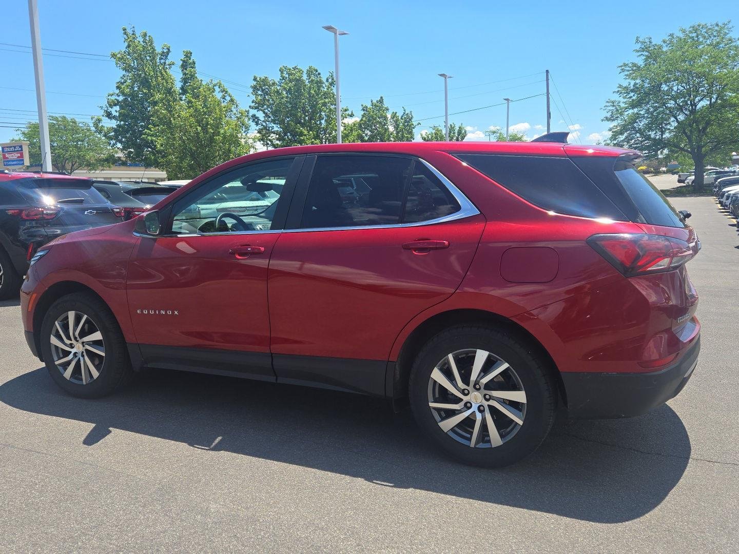 Used 2024 Radiant Red Tintcoat Chevrolet LT image 3
