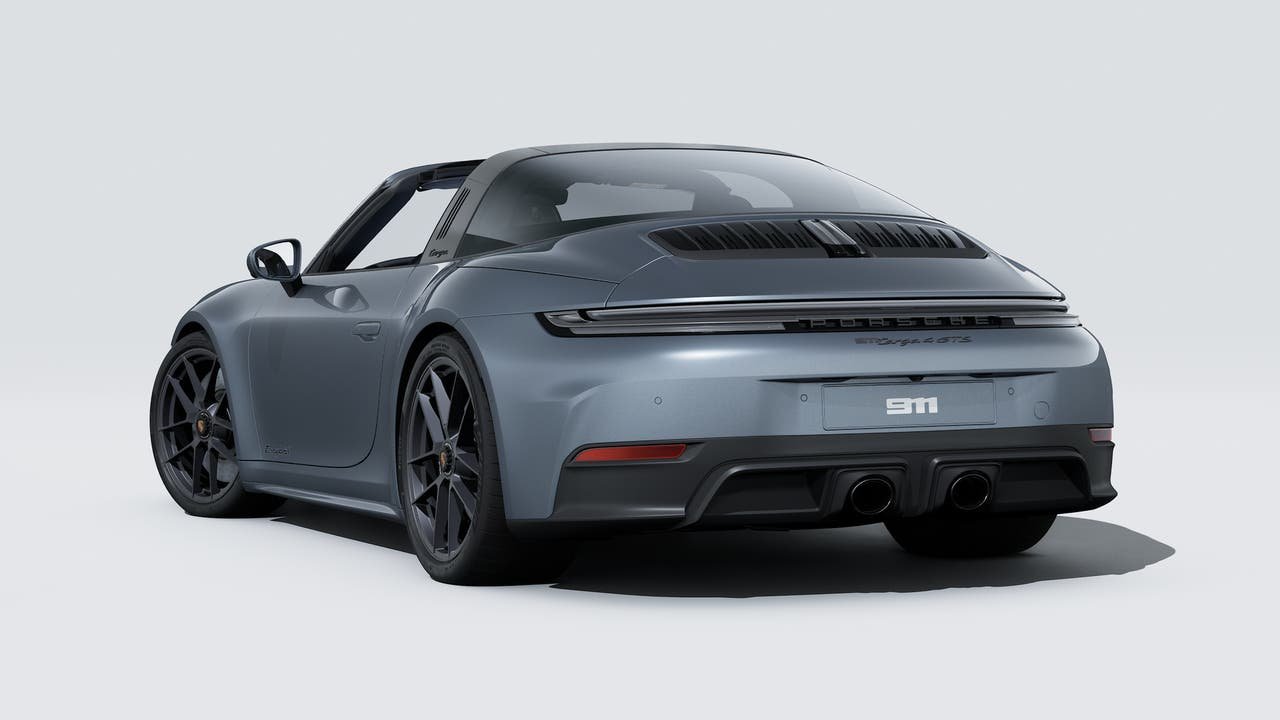 New 2026 Vanadium Grey Metallic Porsche Targa 4 GTS image 3