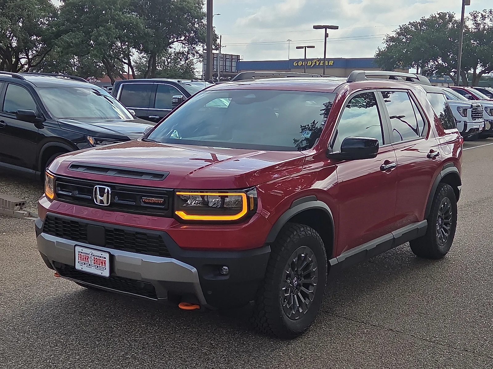 New 2026 Radiant Red Metallic II Honda TrailSport image 1