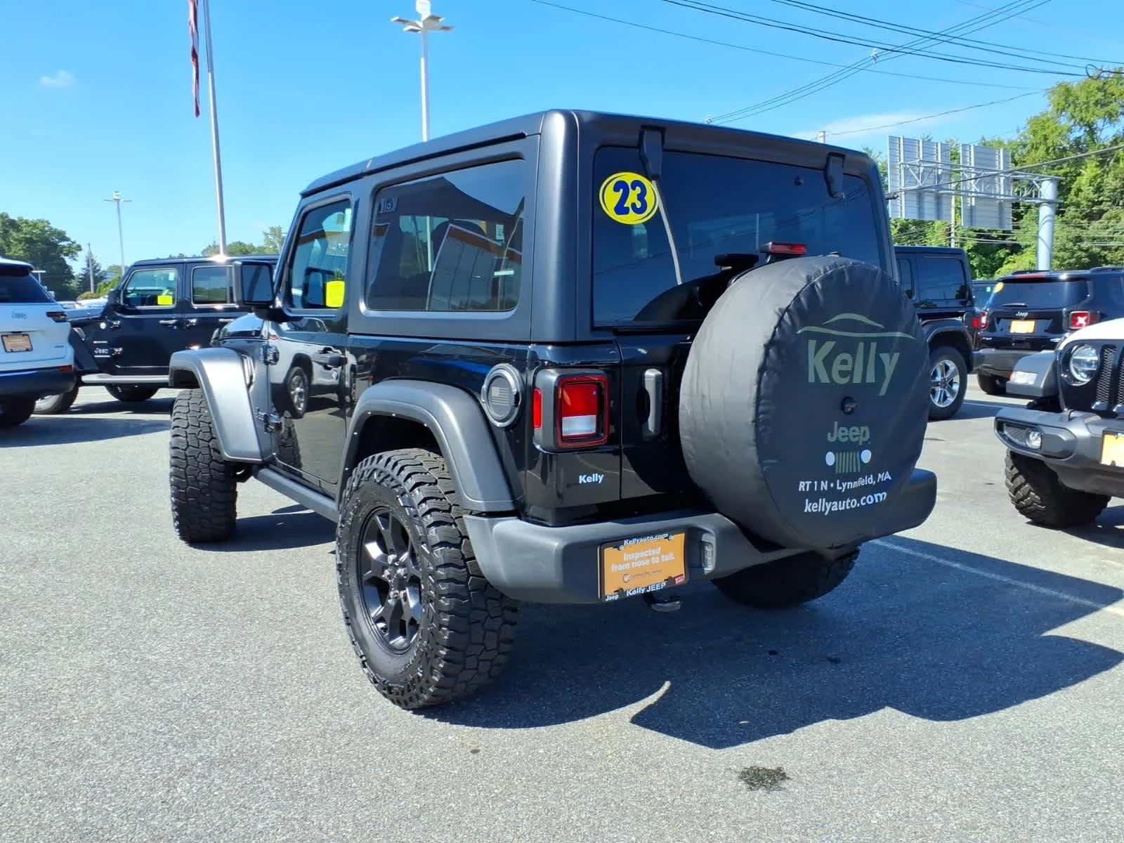 Certified Used 2023 Black Clearcoat Jeep Willys image 11