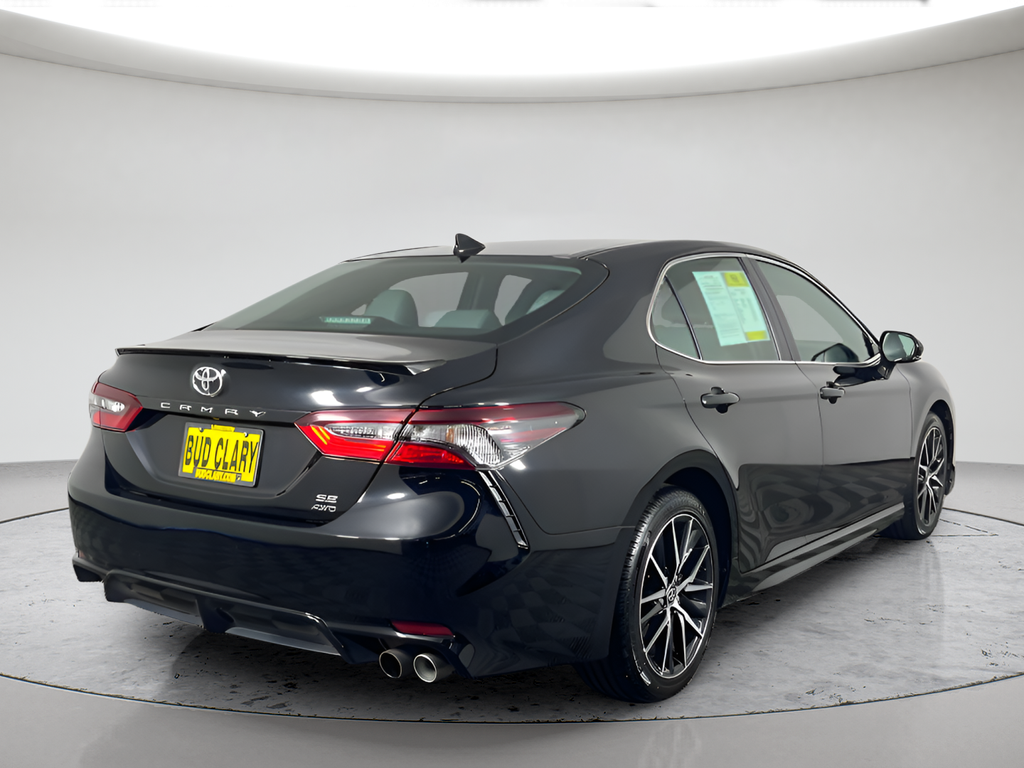 Used 2023 Midnight Black Metallic Toyota SE image 5