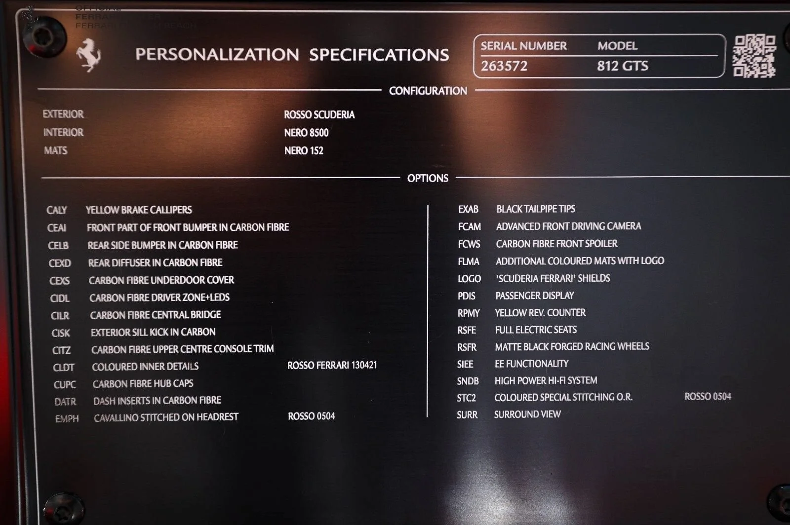 Certified Used 2021 Rosso Scuderia Ferrari Base image 62
