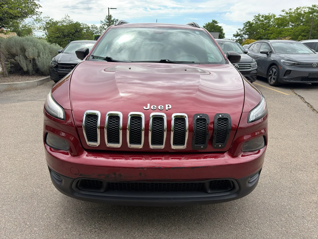 Used 2017 Deep Cherry Red Crystal Pearlcoat Jeep Sport image 22