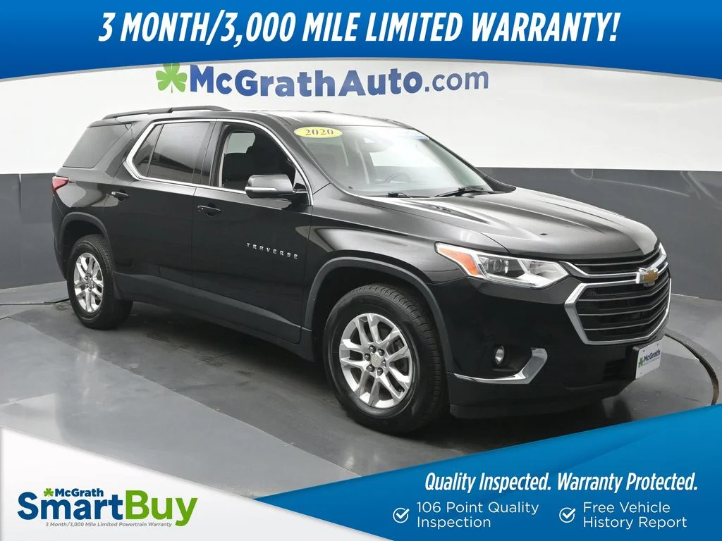 Used 2020 Black Chevrolet LT image 1