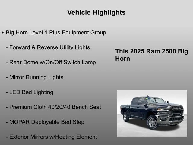 2025 RAM 2500 Big Horn - Photo 22