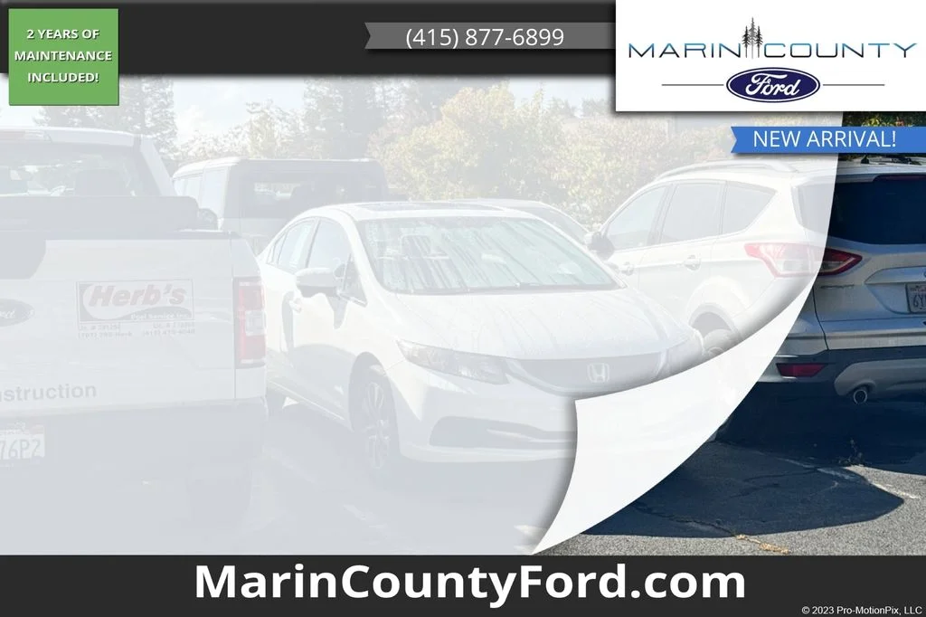 Used 2015 Taffeta White Honda EX image 1