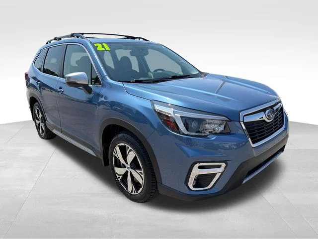 Used 2021 Blue Subaru Touring image 1