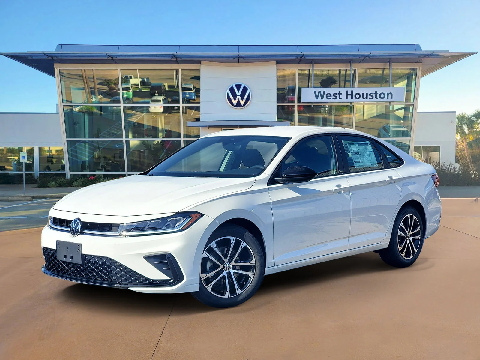 New 2026 White Volkswagen Sport image 1