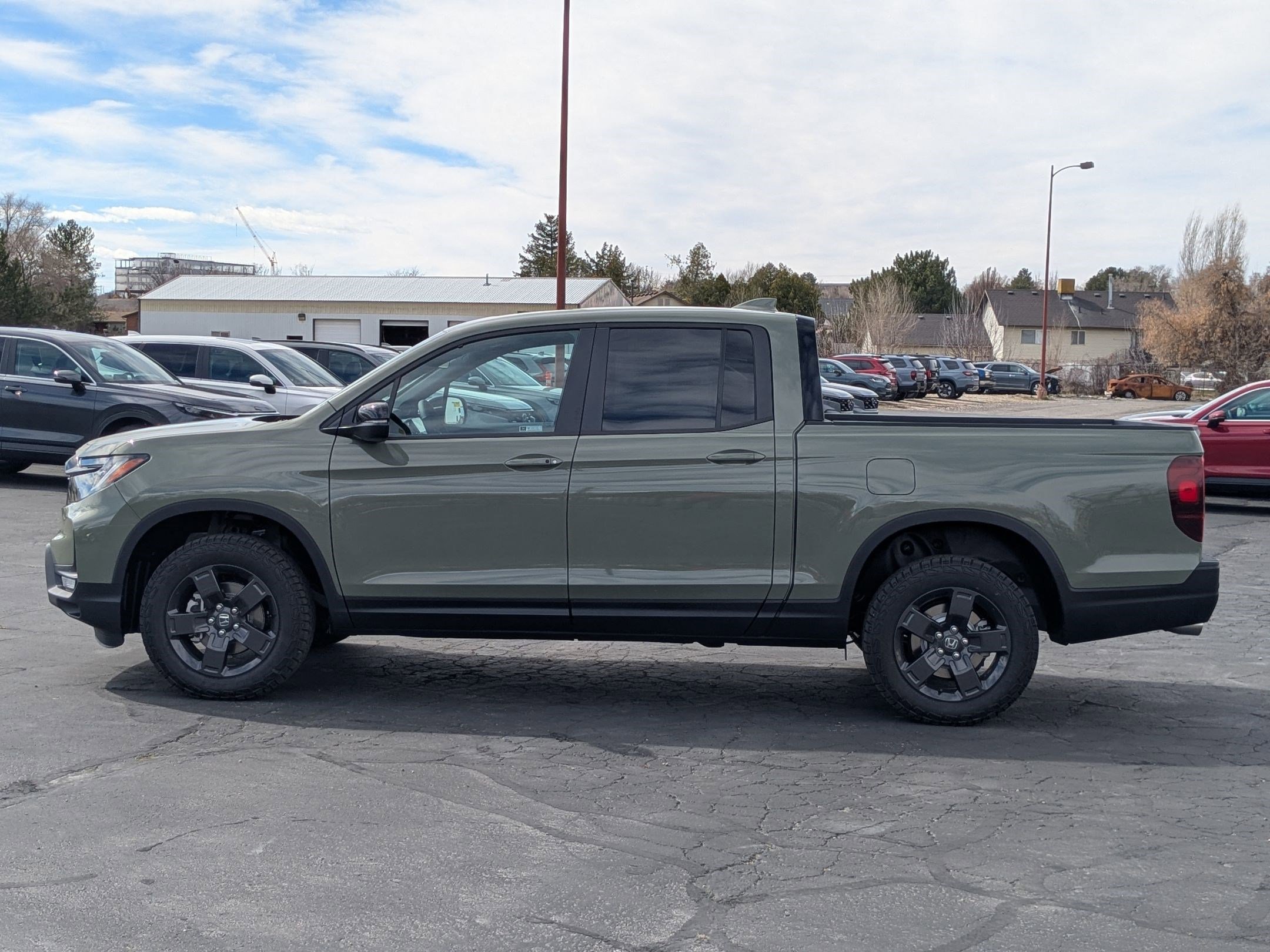 New 2026 Ash Green Metallic Honda TrailSport image 7