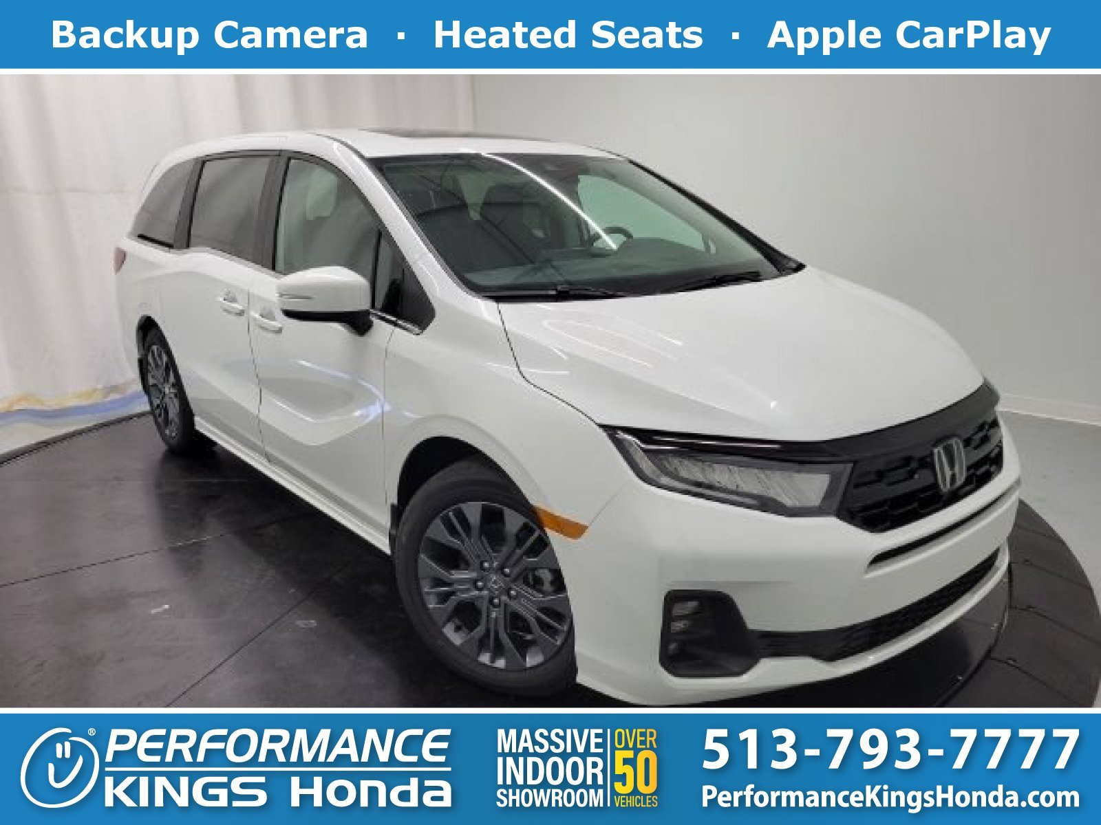 New 2026 Platinum White Pearl Honda Touring image 1