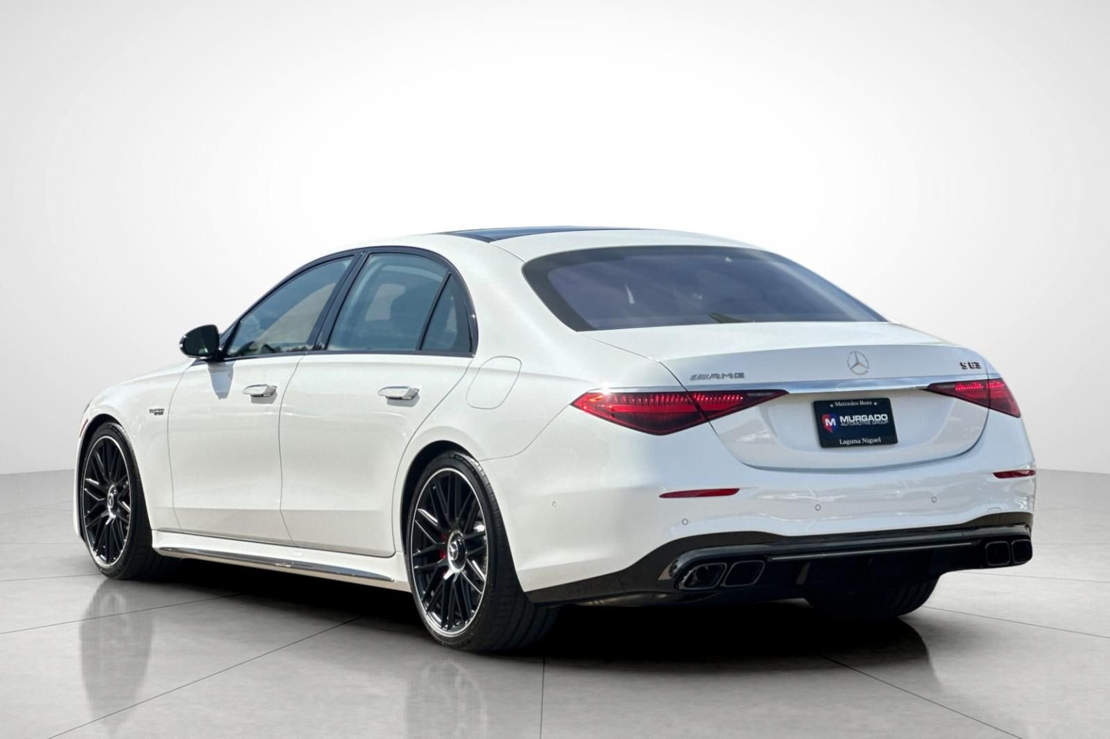 New 2026 MANUFAKTUR Moonlight White Metallic Mercedes-Benz S 63 E AMG® image 13
