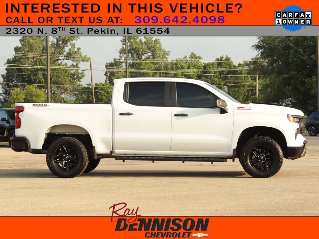 Used 2023 Summit White Chevrolet Custom Trail Boss image 8