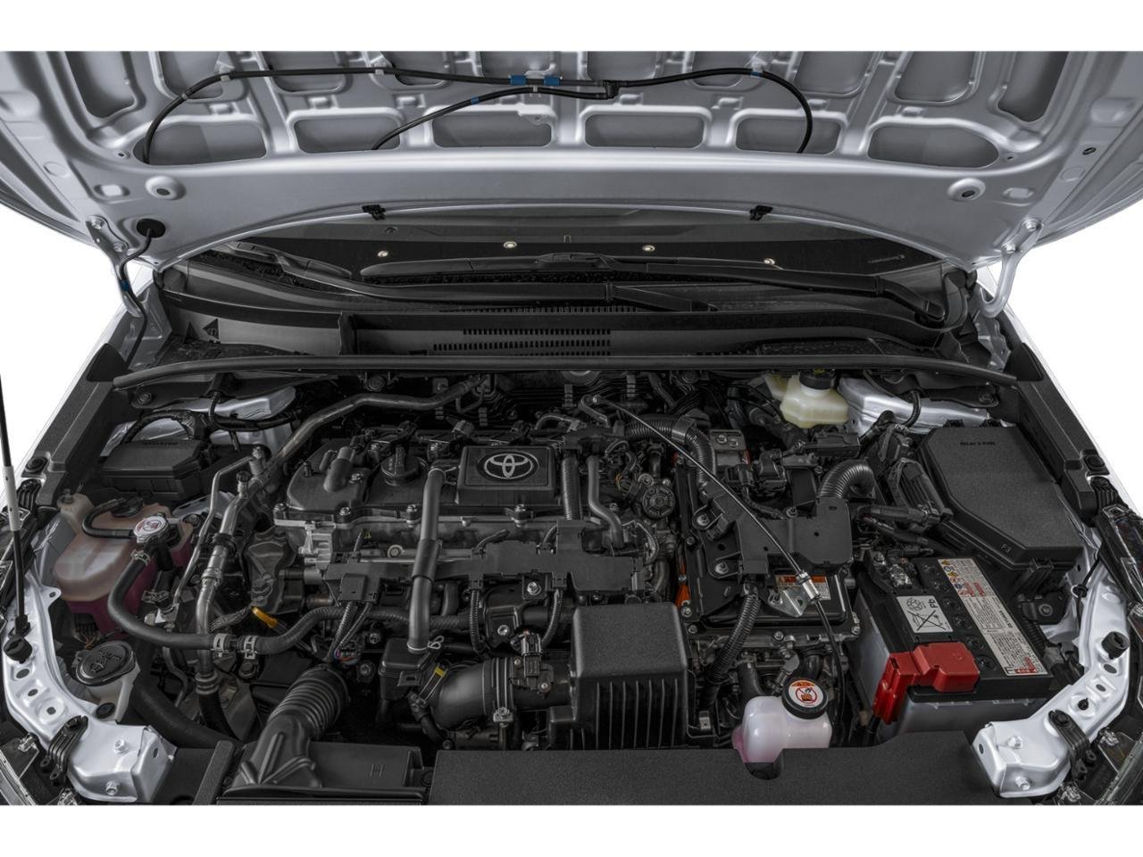 New 2027 Wind Chill Pearl Toyota Hybrid LE image 7