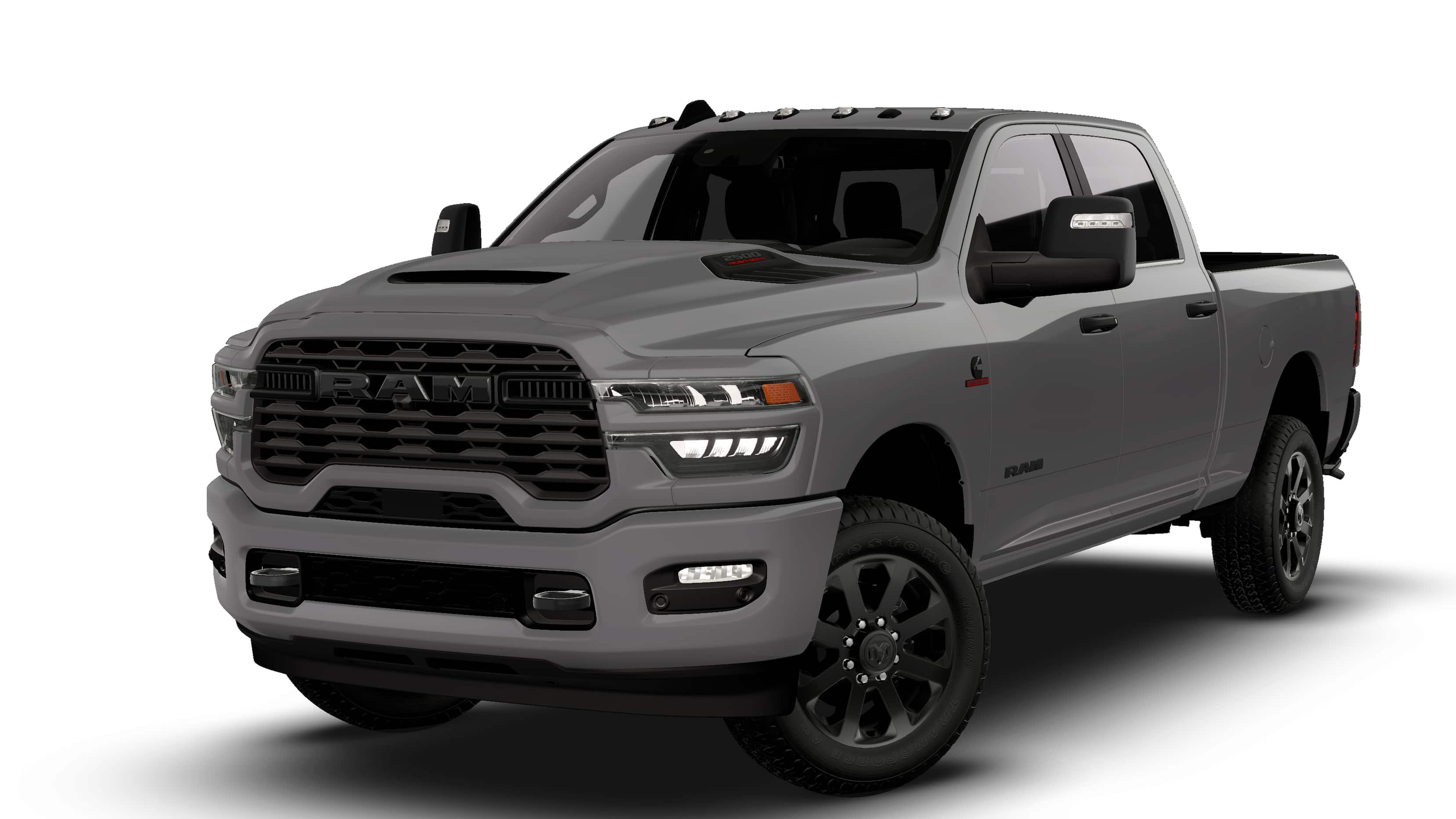 New 2027 Ceramic Gray Clear-Coat Exterior Paint RAM BIG HORN image 1