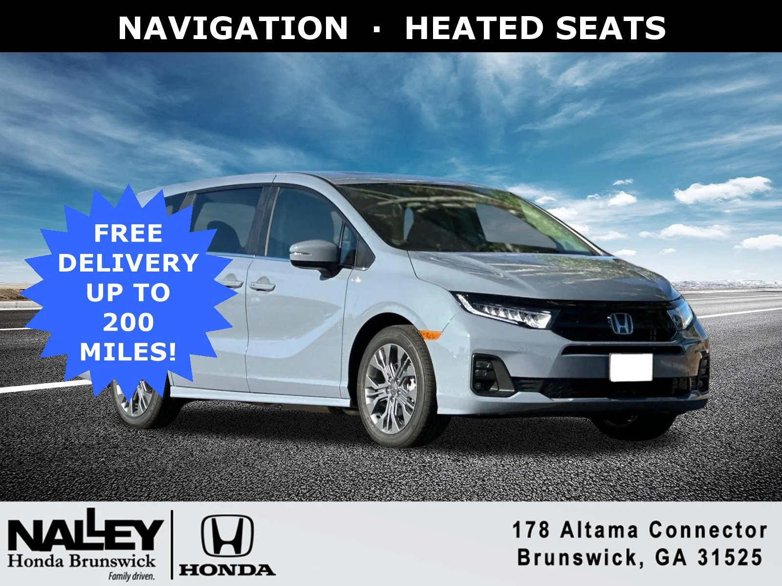 New 2026 Sonic Gray Pearl Honda Touring image 1