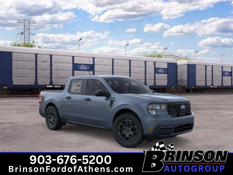 New 2026 Azure Gray Metallic Tri-Coat Ford XLT image 7