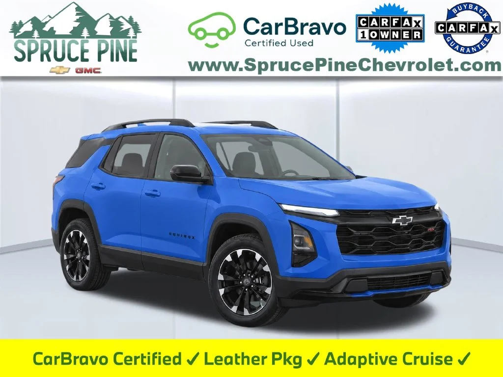 Used 2025 Blue Chevrolet RS image 1
