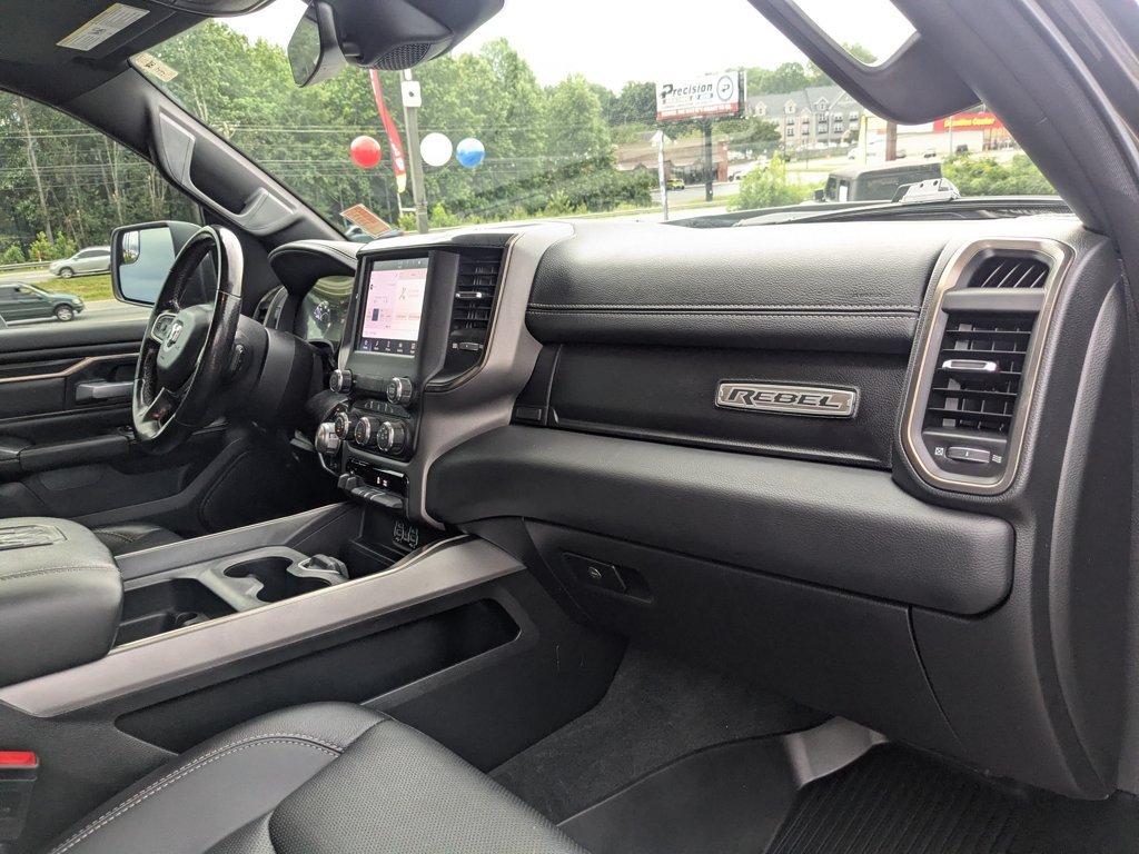 Used 2022 Granite Crystal Metallic Clearcoat Ram Rebel image 27