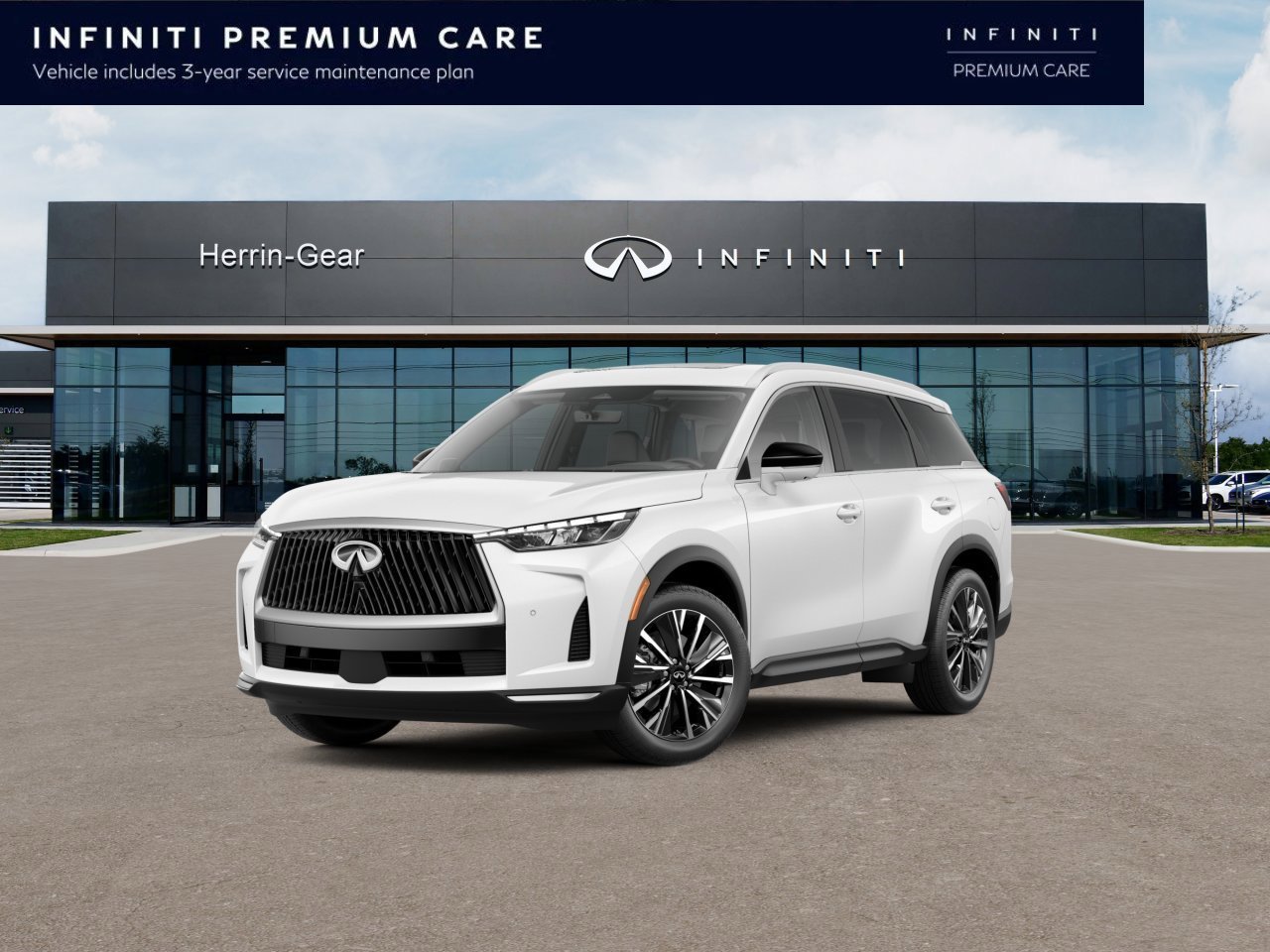 New 2027 White INFINITI LUXE image 1