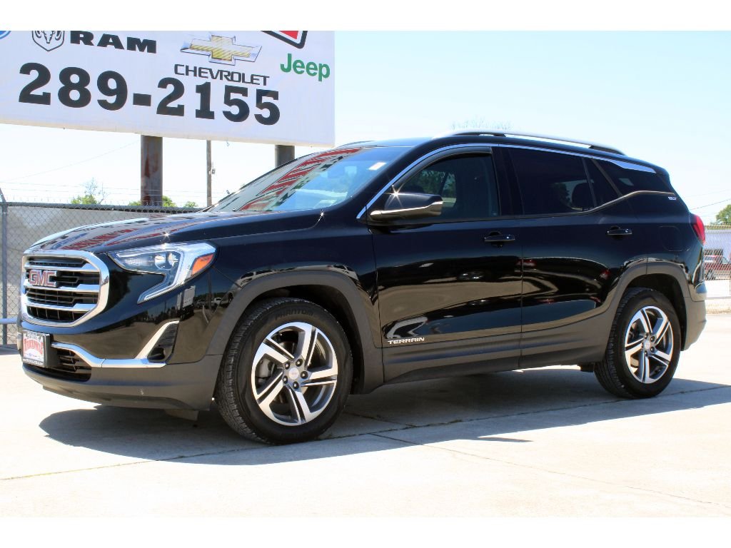 Used 2020 GMC Terrain SLT with VIN 3GKALPEV7LL218439 for sale in Sour Lake, TX