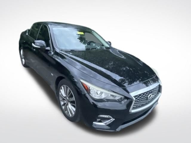Used 2018 Black Obsidian INFINITI 3.0t LUXE image 10