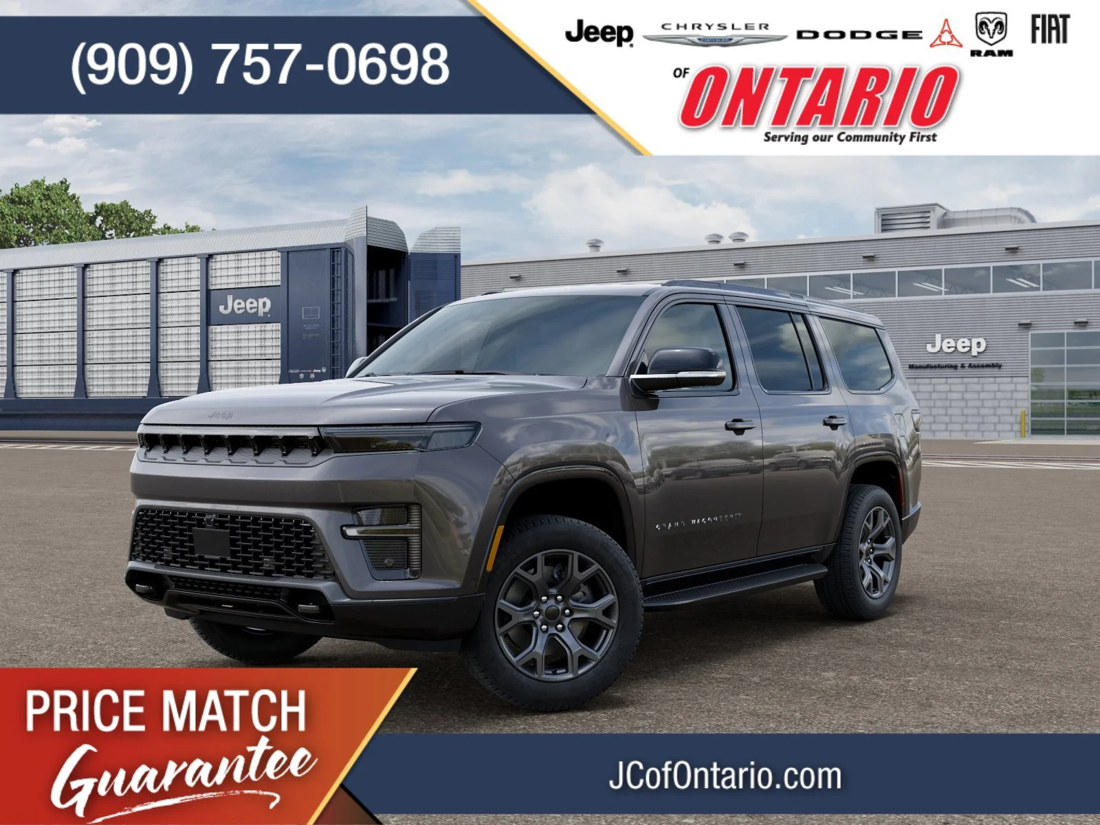 New 2026 Baltic Gray Metallic Clearcoat Jeep Limited image 1