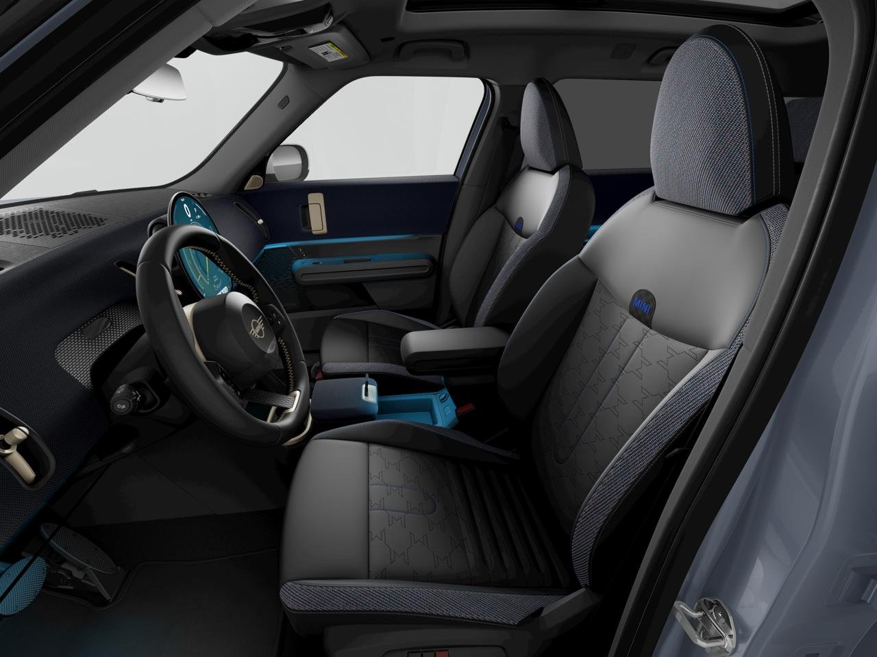 New 2027 Slate Blue MINI Iconic image 6