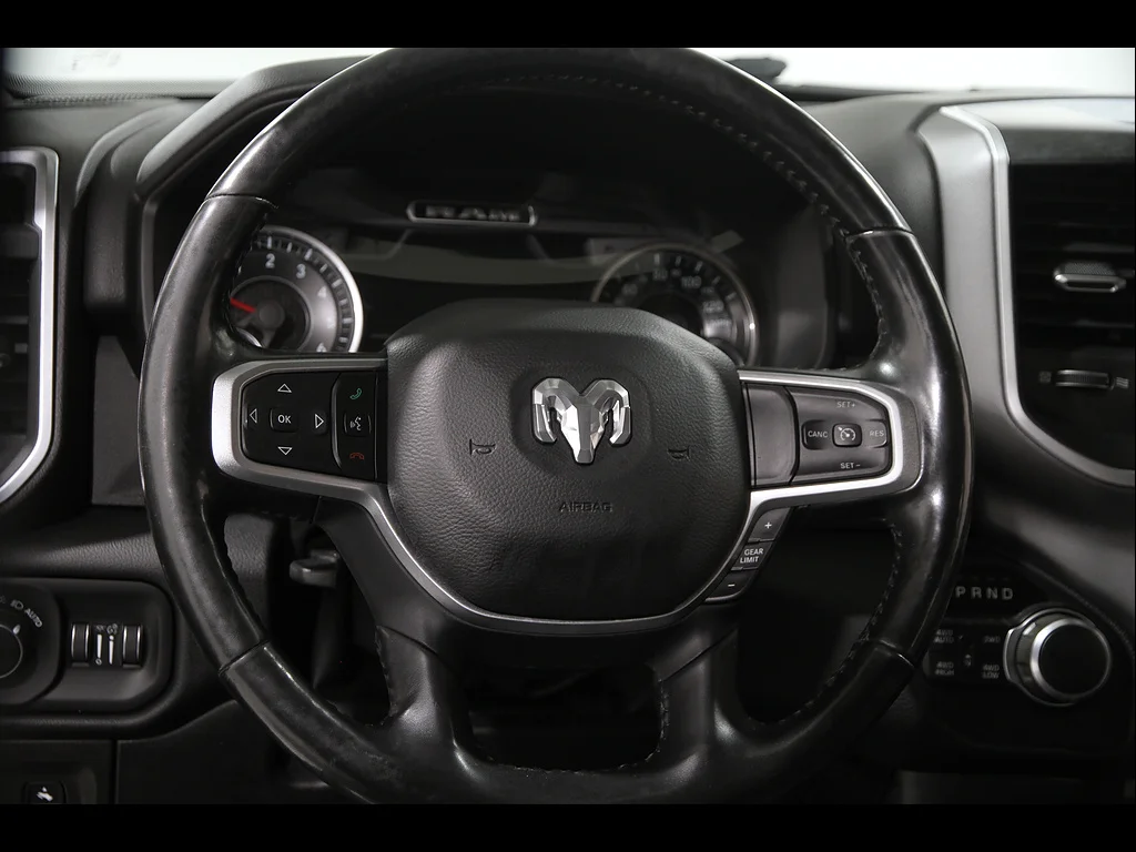 Used 2019 Diamond Black Crystal Pearl Coat Ram Big Horn image 7