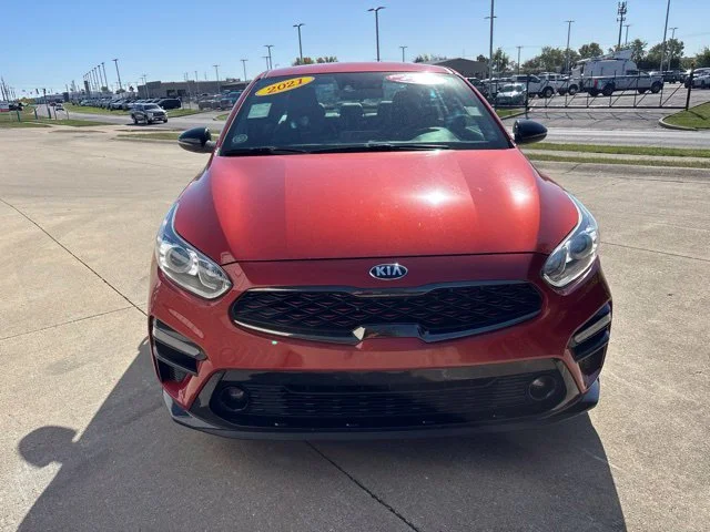 Used 2021 Fire Orange Kia GT-Line image 4