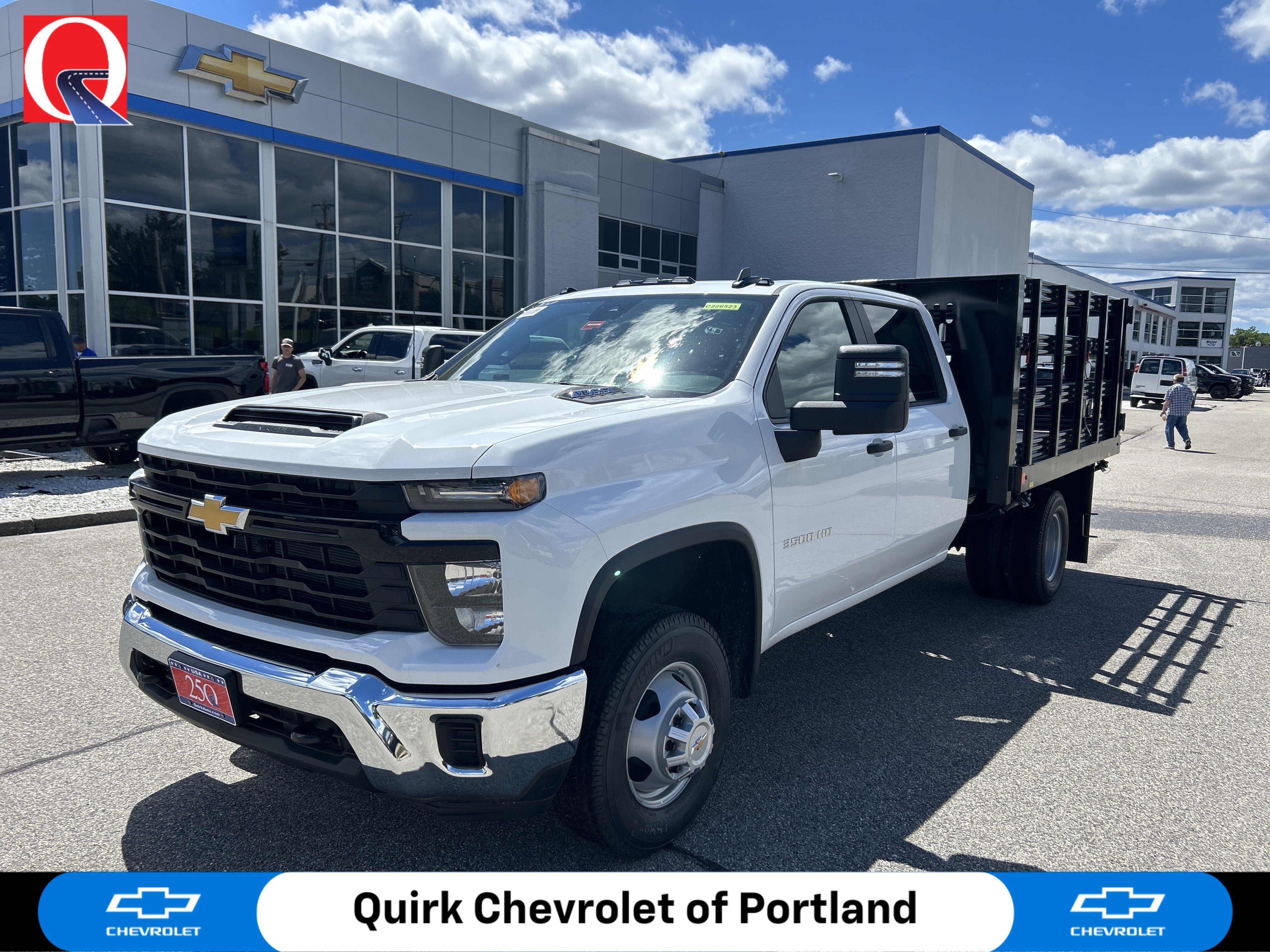 New 2026 Summit White Chevrolet Work Truck image 1