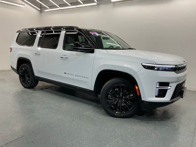 New 2026 Bright White Clearcoat Jeep Summit Obsidian image 1