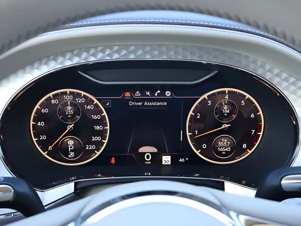 Used 2023 Gray Violet by Mulliner Bentley Azure image 34