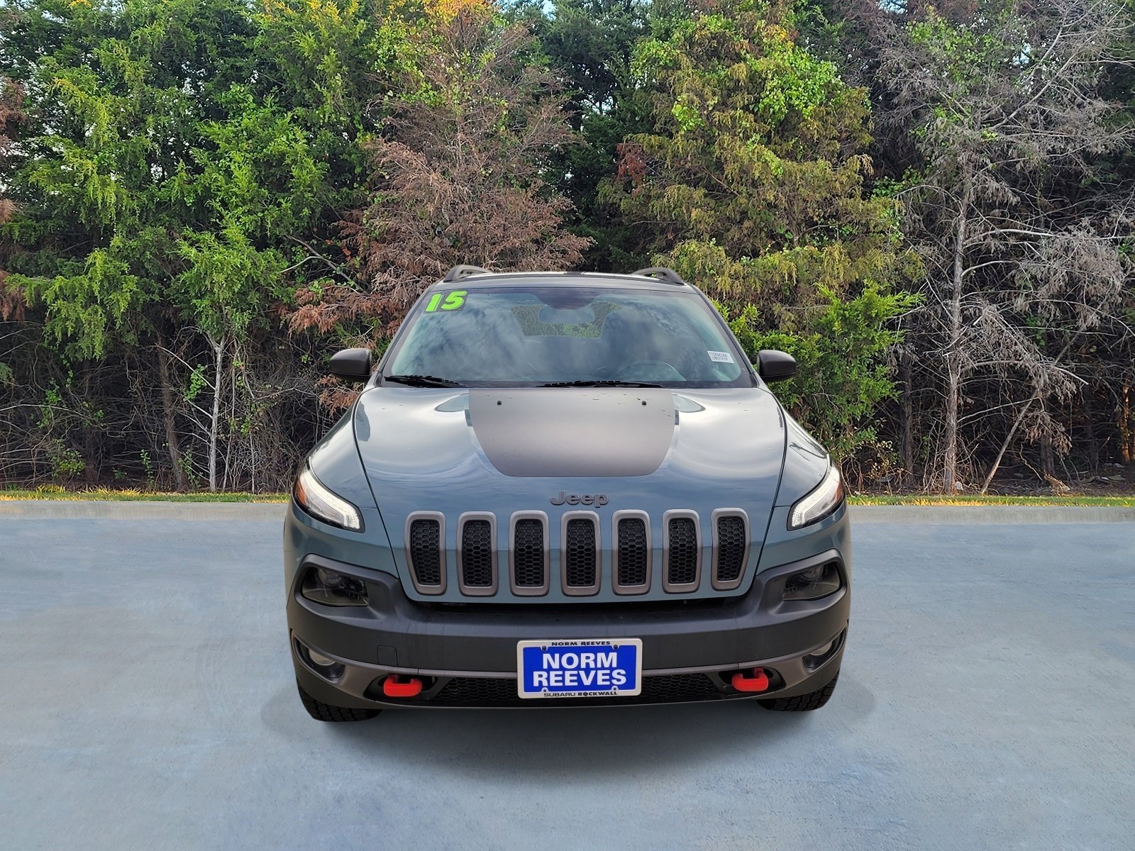 Used 2015 Jeep Cherokee Trailhawk with VIN 1C4PJMBS6FW751143 for sale in Rockwall, TX
