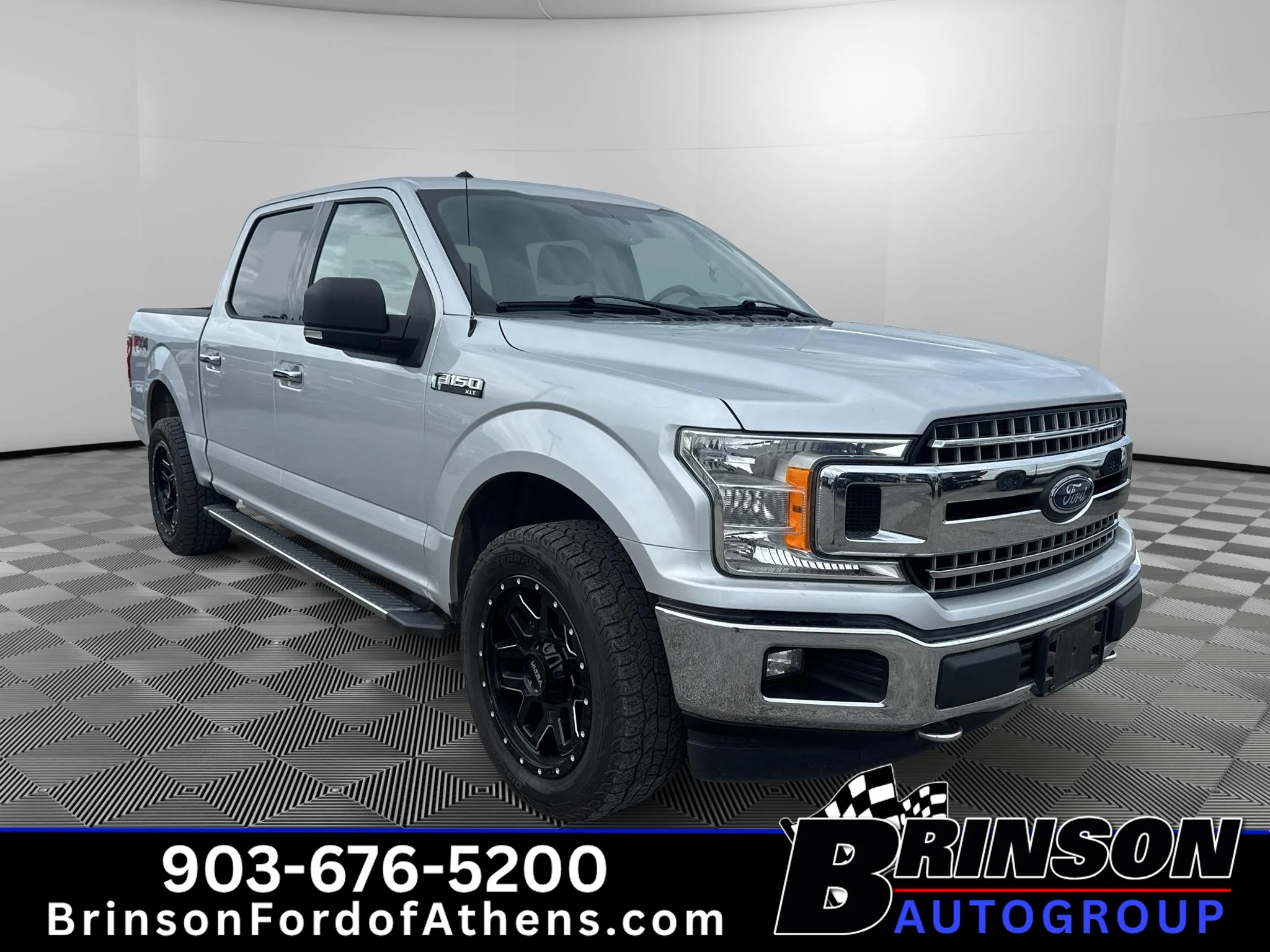 Used 2018 Ingot Silver Metallic Ford XLT image 3