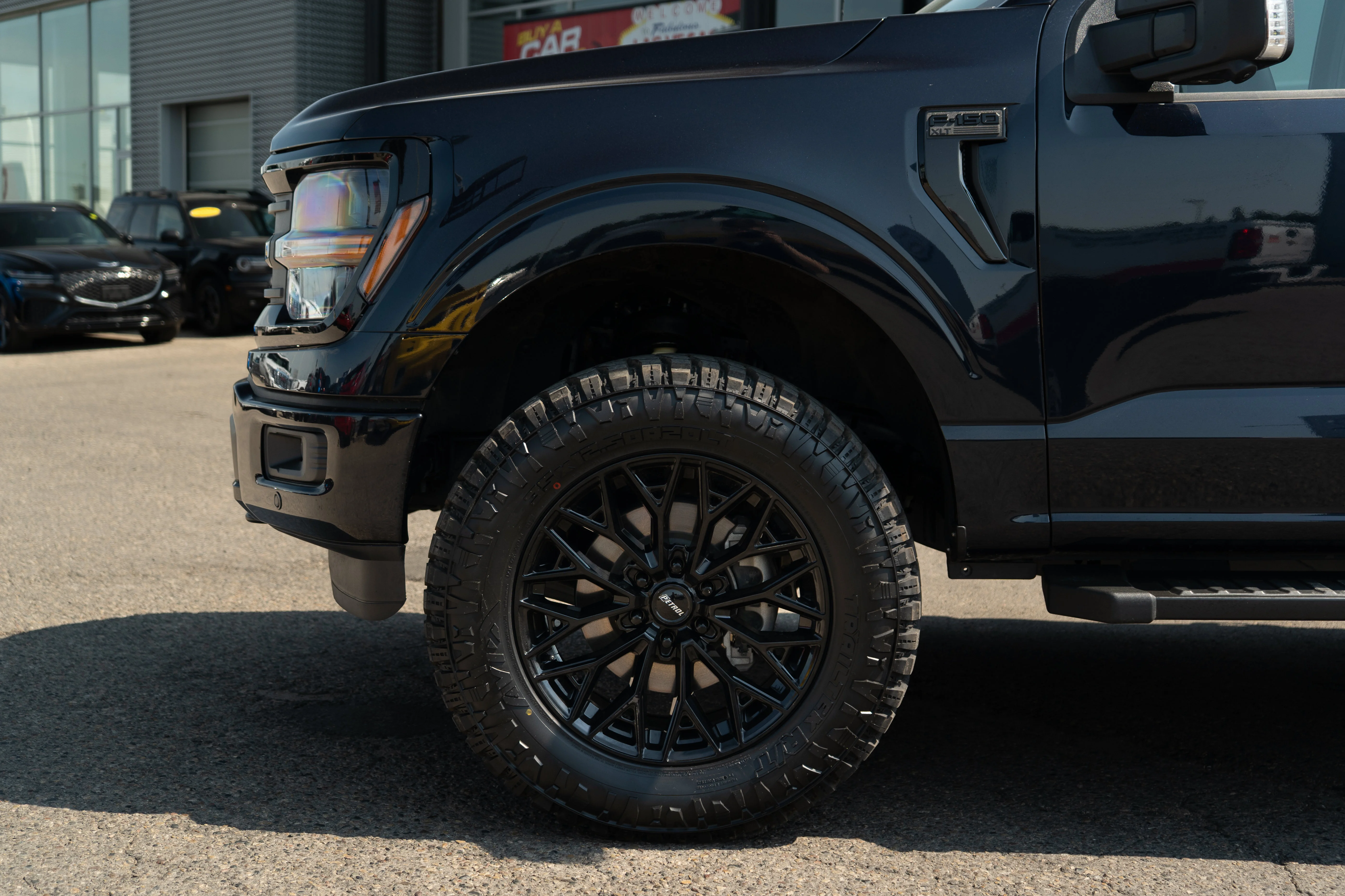 Used 2025 Antimatter Blue Metallic Ford XLT 4WD*2in Lift Kit | 35in Tires | Custom Petrol Wheels | Nav | 360 Cam | Htd Seats | Blackout Pkg image 20