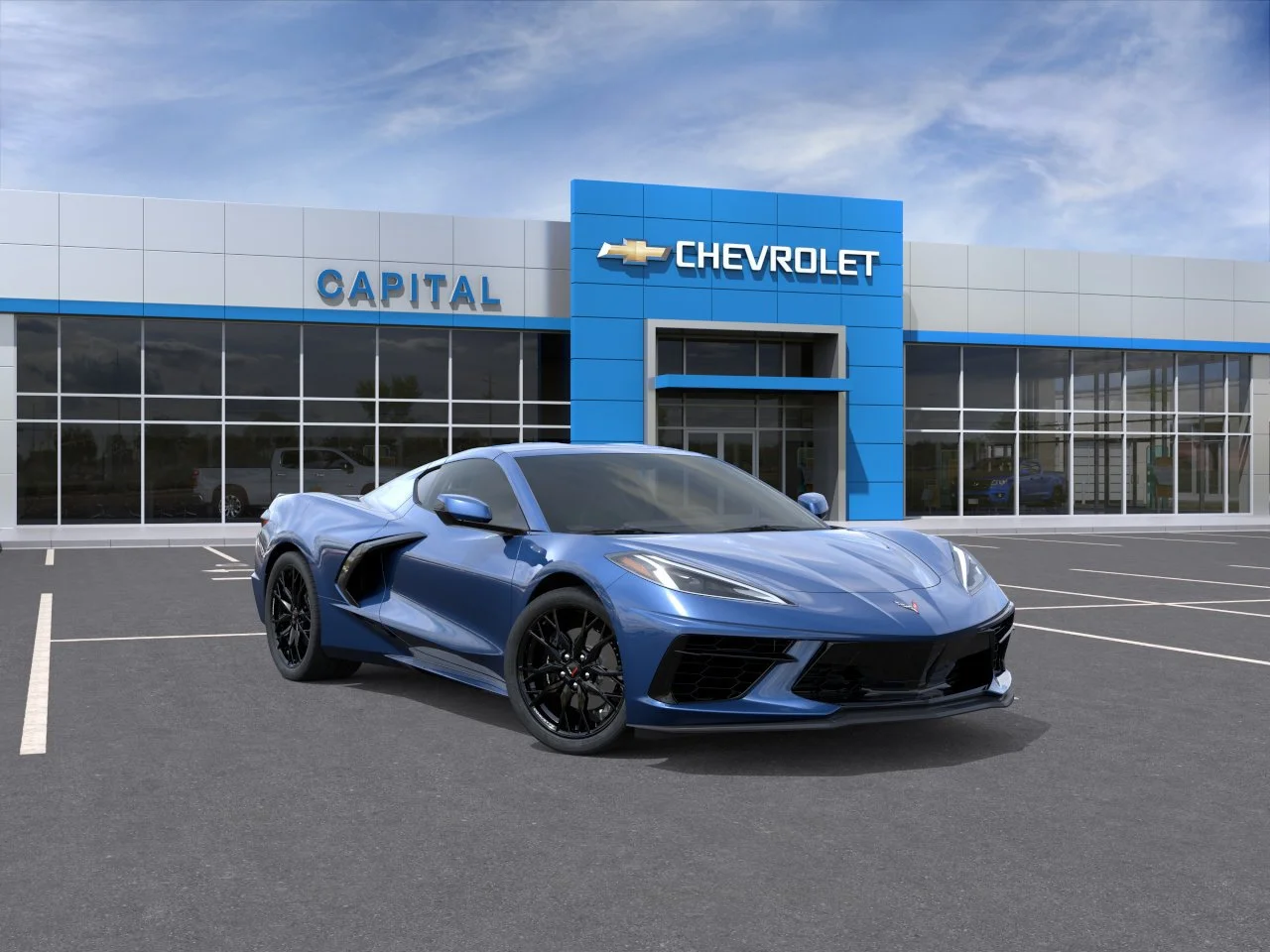 New 2027 Admiral Blue Metallic Chevrolet 1LT image 2