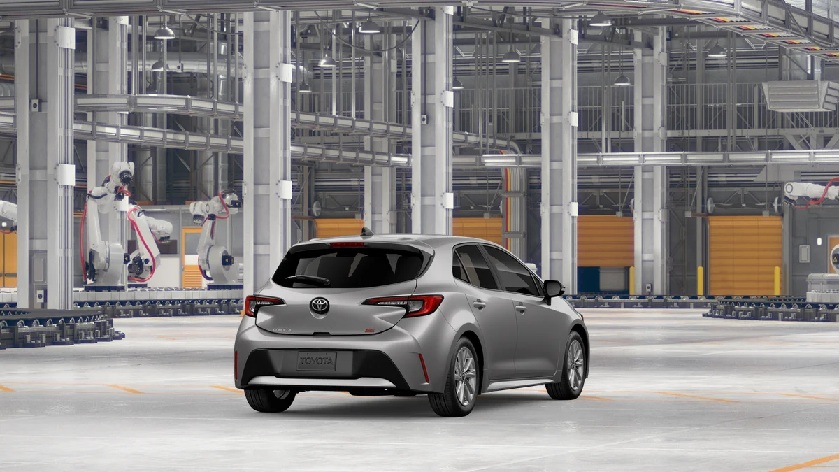 New 2027 Classic Silver Metallic Toyota SE image 9