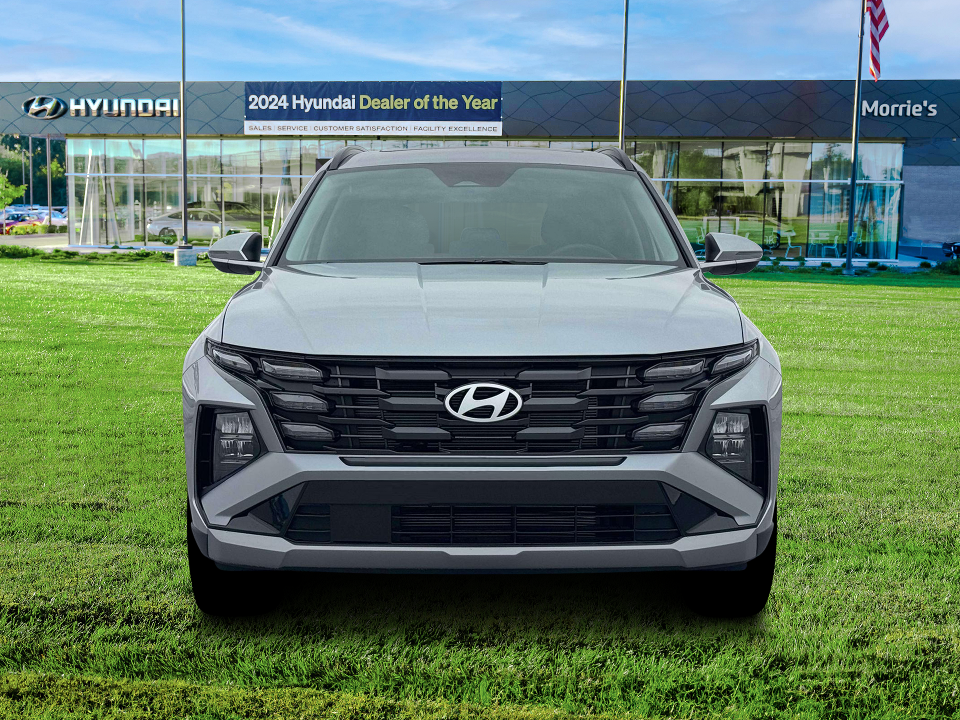 New 2026 Shimmering Silver Hyundai SEL Premium AWD image 12