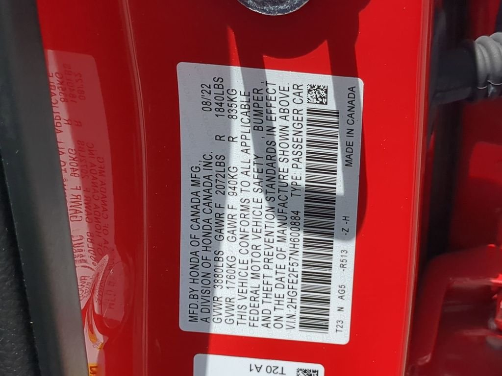 Used 2022 Red Honda Sport image 33
