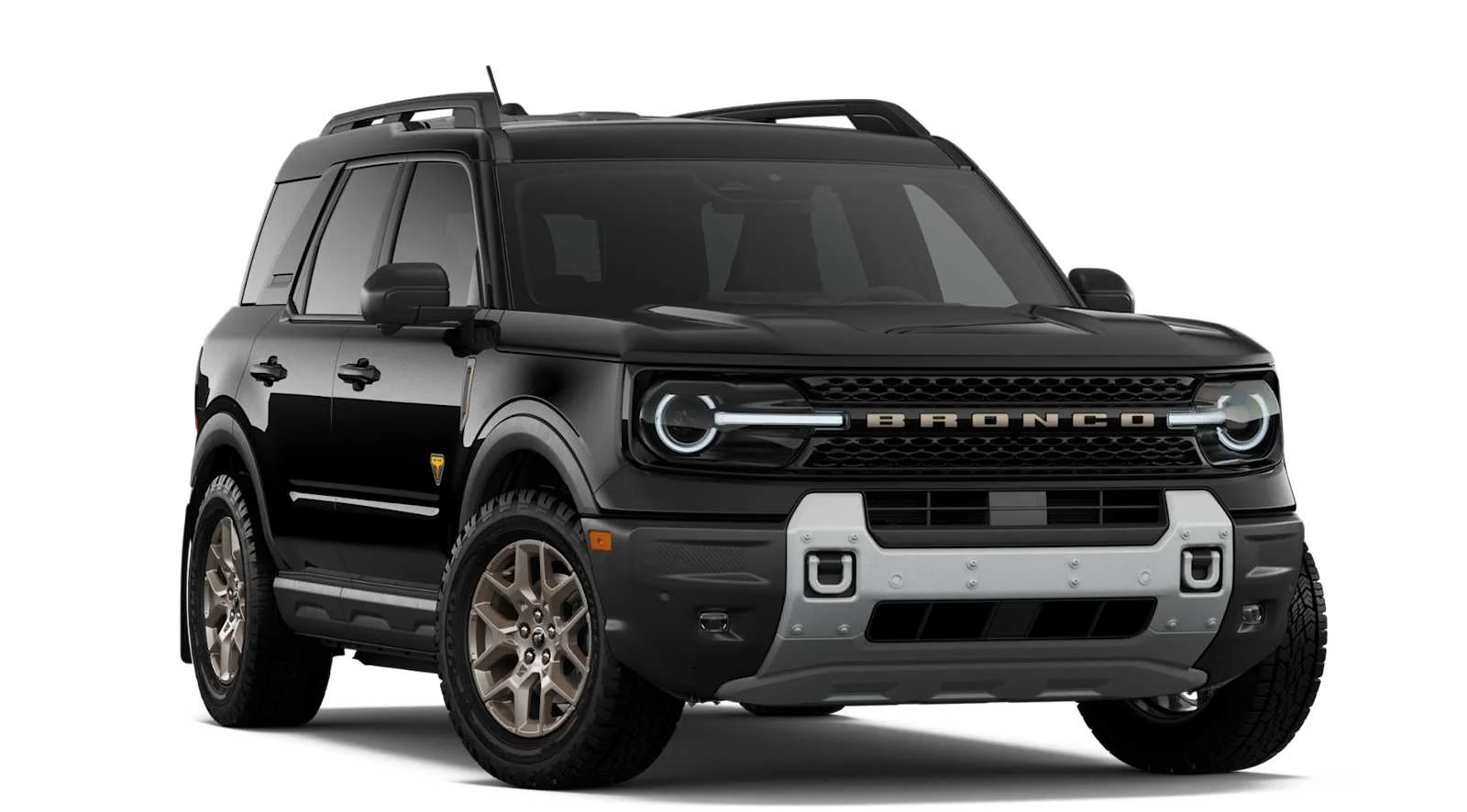 New 2026 Shadow Black Ford Badlands® image 4
