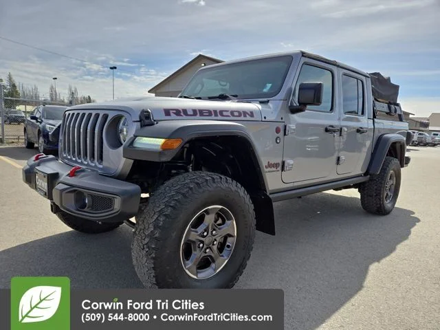 Used 2020 Billet Silver Metallic Clearcoat Jeep Rubicon image 5