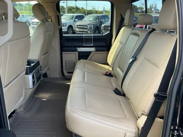 Used 2021 Agate Black Metallic Ford Lariat image 22