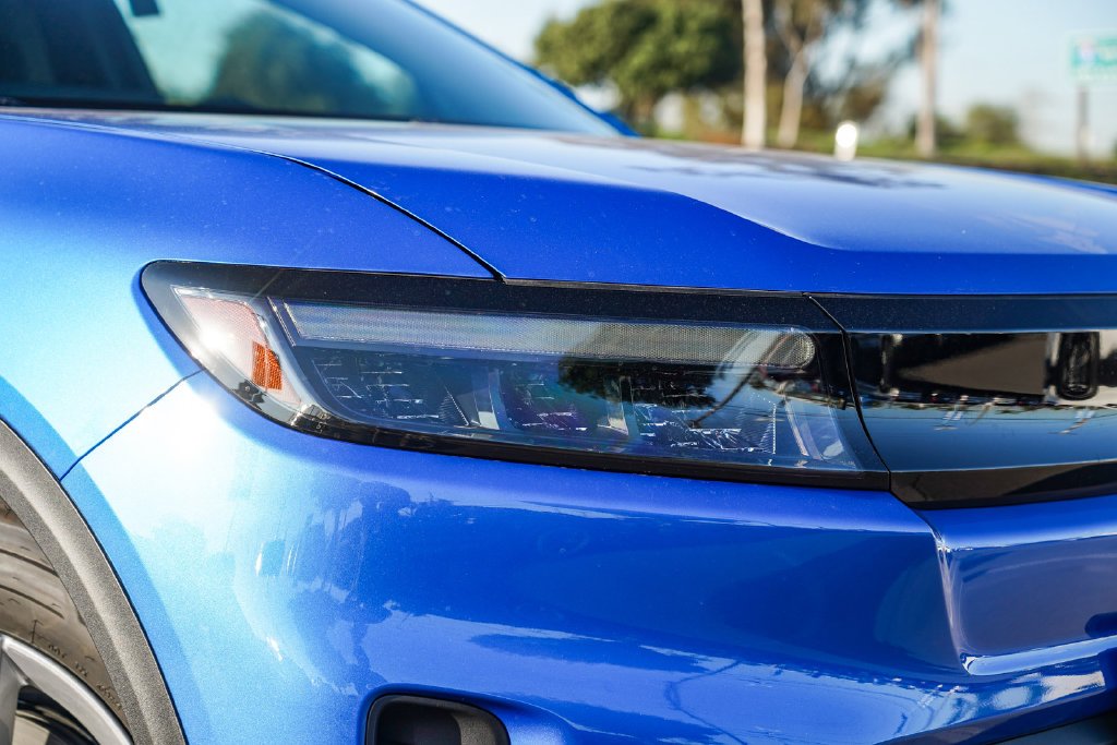 New 2026 Pacific Blue Metallic Honda EX image 2