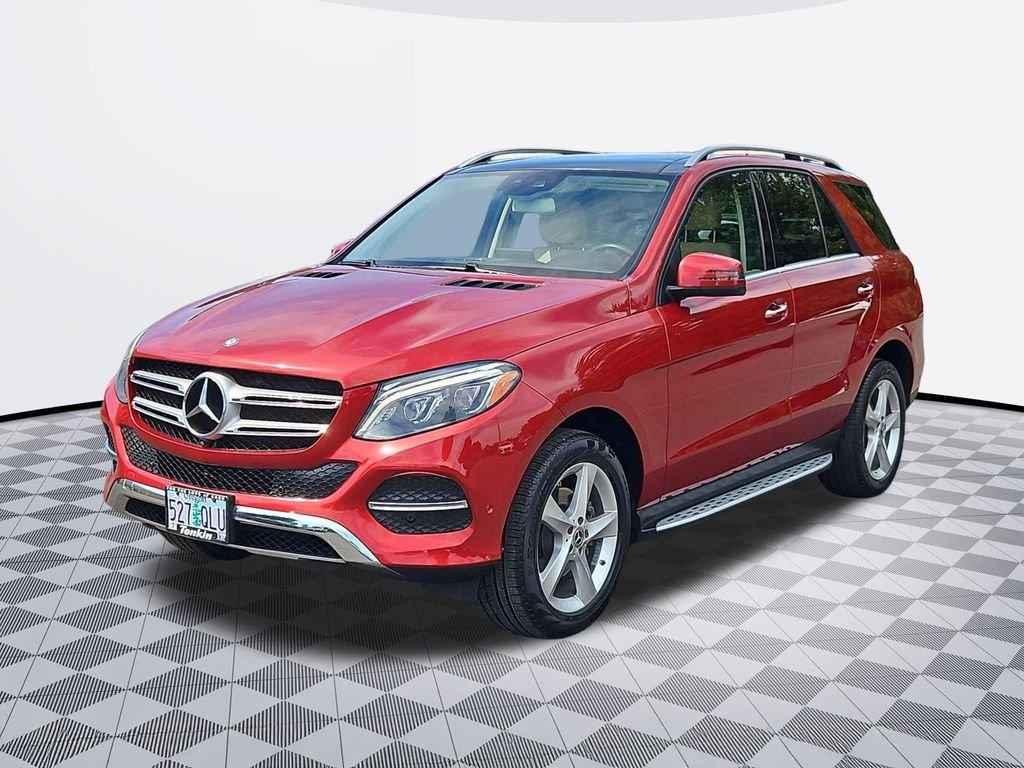 Used 2017 Red Mercedes-Benz GLE 350 image 2