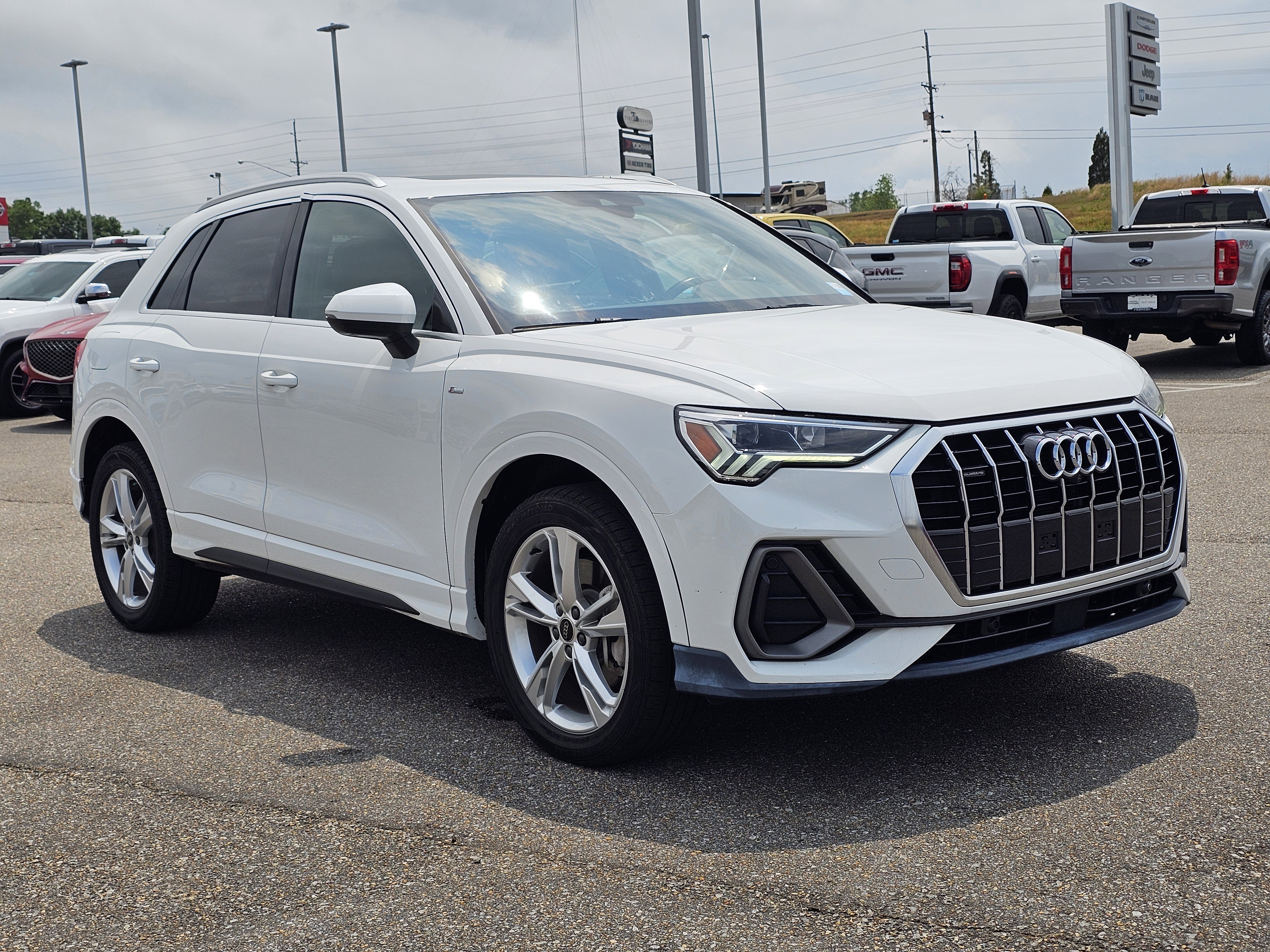 Used 2024 Arkona White Audi S line Premium Plus image 5