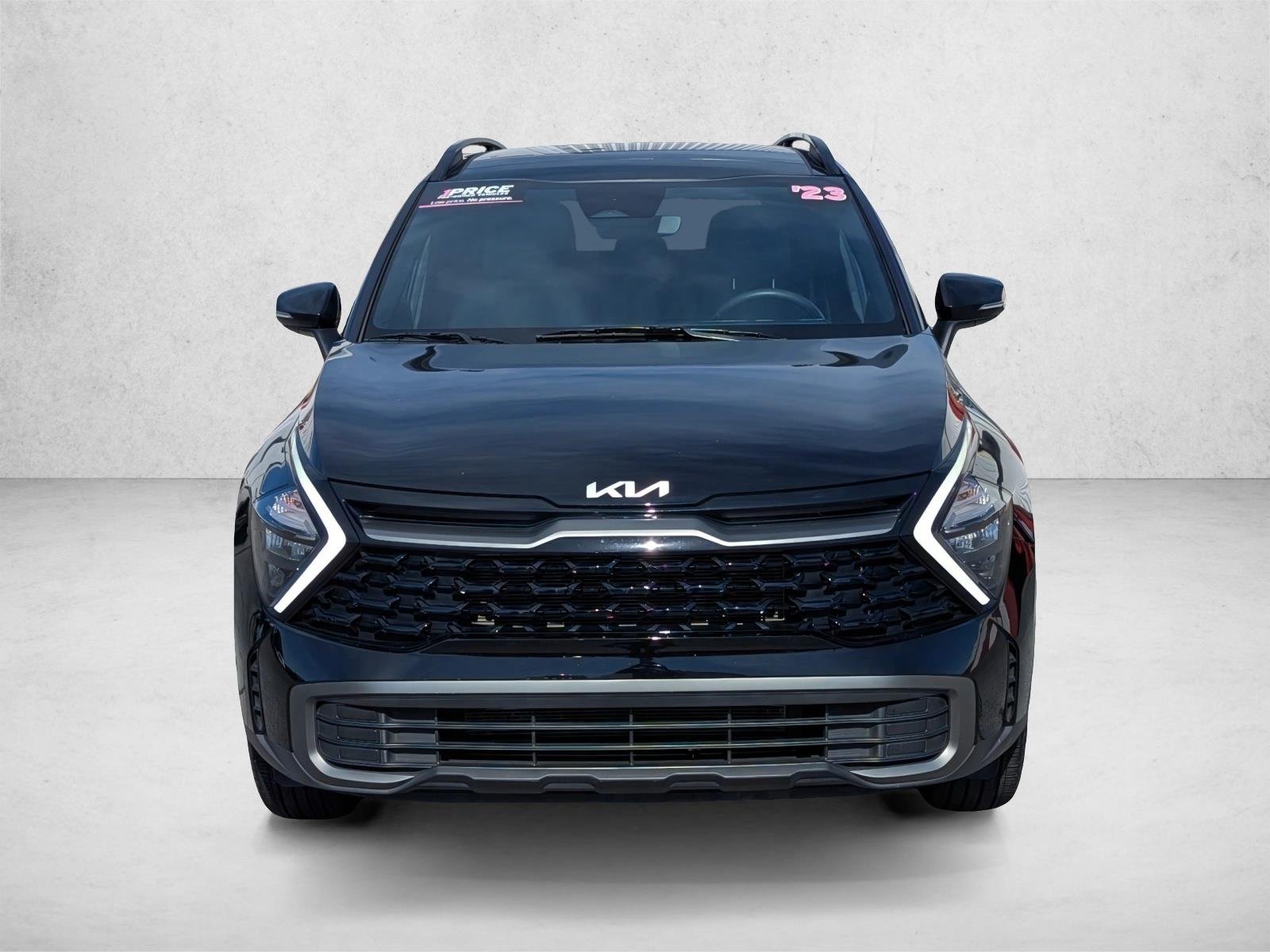 Used 2023 Ebony Black Kia X-Line image 2