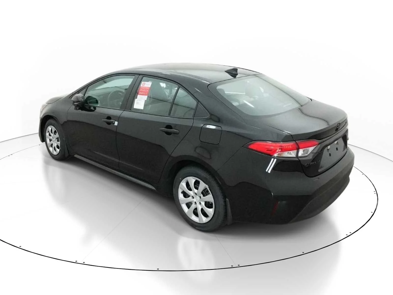 New 2026 Midnight Black Metallic Toyota LE image 5